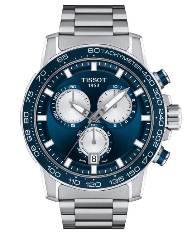 Tissot T125.617.11.041.00 Herrenuhr Supersport Chronograph Stahl/Blau