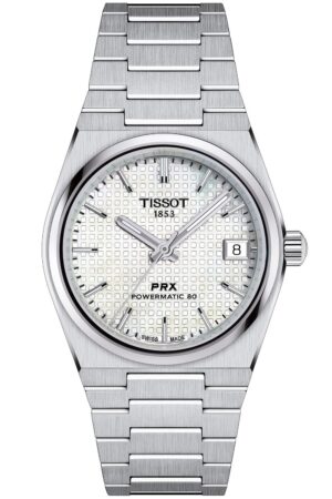 Tissot T137.207.11.111.00 Damenuhr Automatik PRX 35 mm Weiß