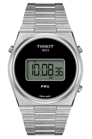 Tissot T137.463.11.050.00 Herrenuhr PRX Digital 40 Stahl/Schwarz
