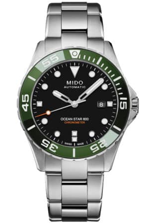 Mido M026.608.11.051.01 Automatik Herrenuhr Ocean Star 600 Chronometer Grün