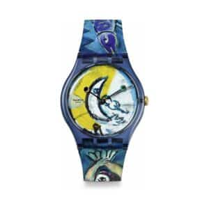 Swatch Unisexuhr 2403 SWATCH X TATE GALLERY SUOZ365 Kunststoff